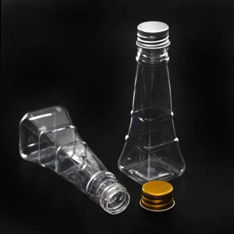 Cute Clear Plastic Bottle nice container for decoration