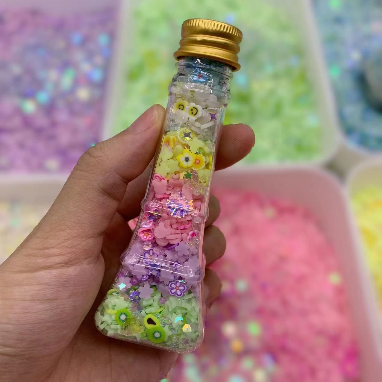 Luminous Patch Glitter Flakes in the Cute Bottle