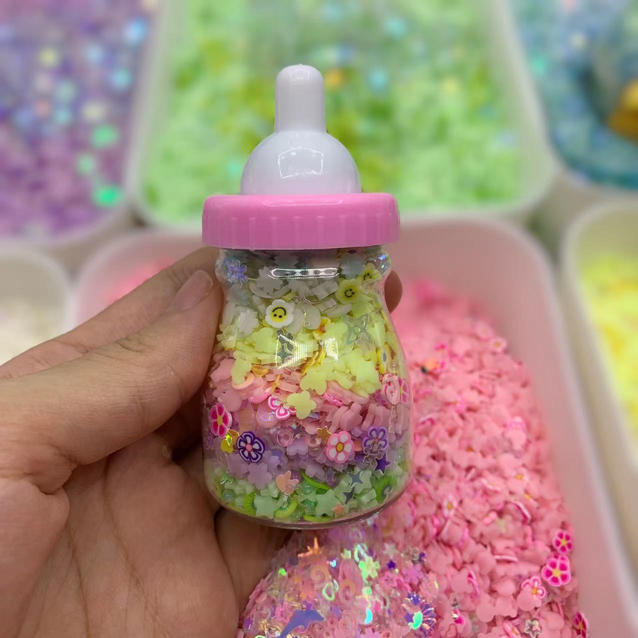 Luminous Patch Glitter Flakes in the Cute Bottle