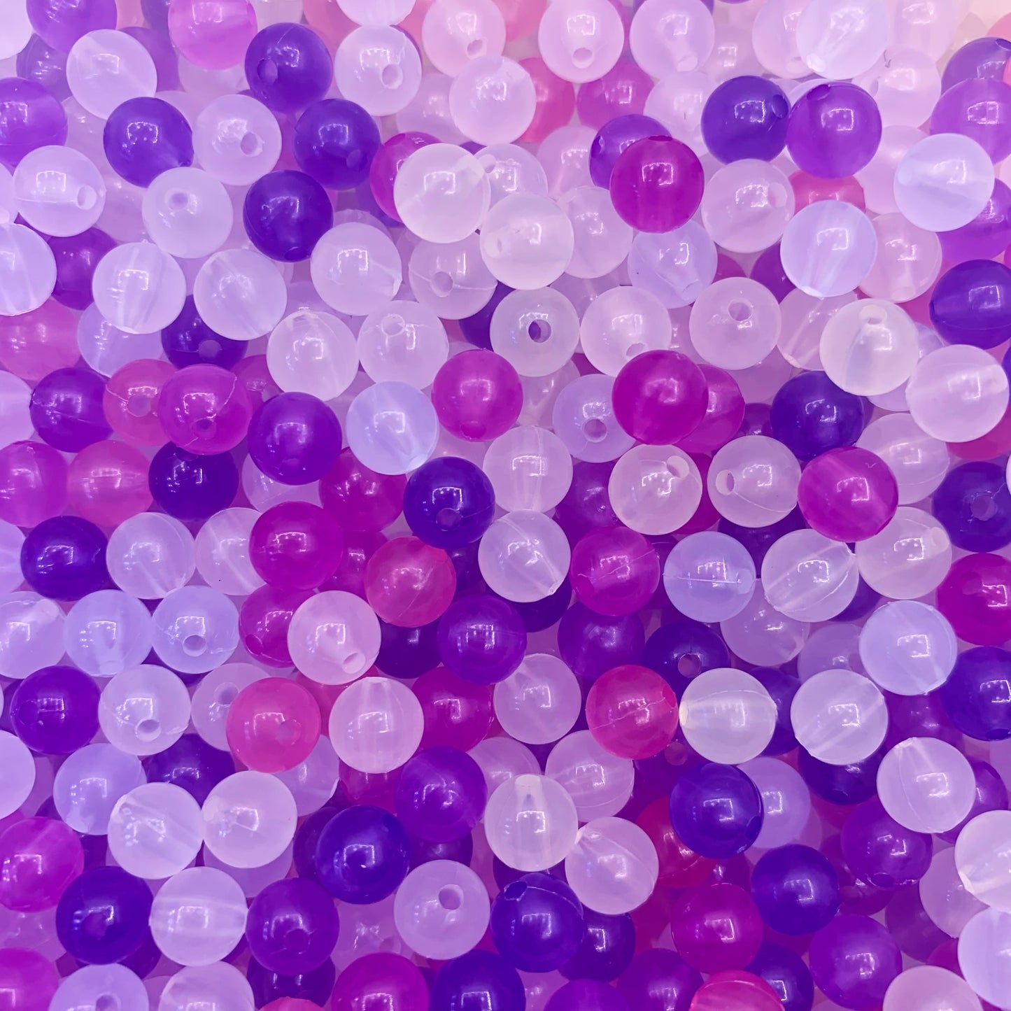 UV-change color Round Beads