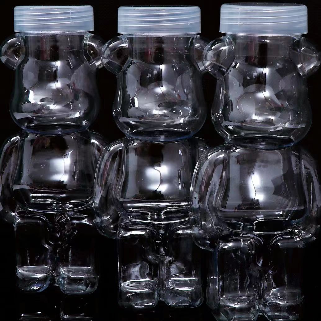 Cute Clear Plastic Bottle nice container for decoration