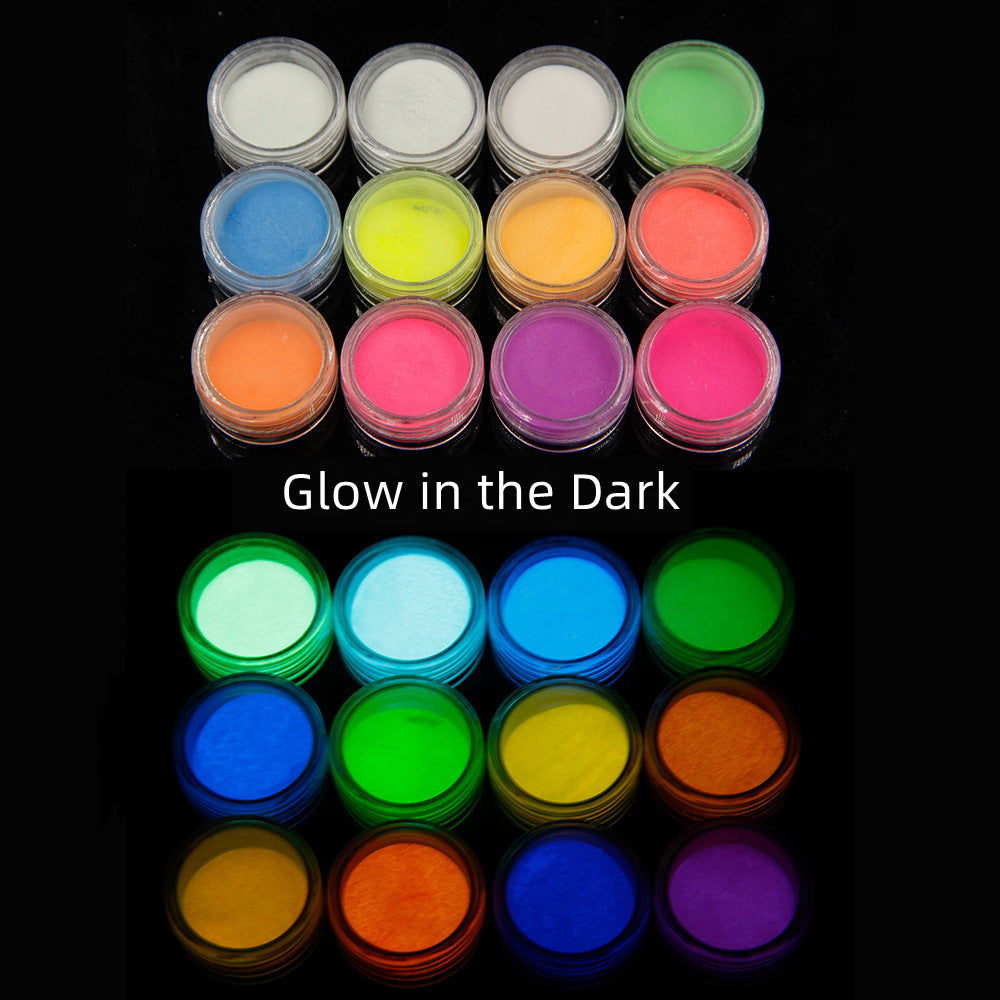 Glowing Powder  Set (Strong Luminous)