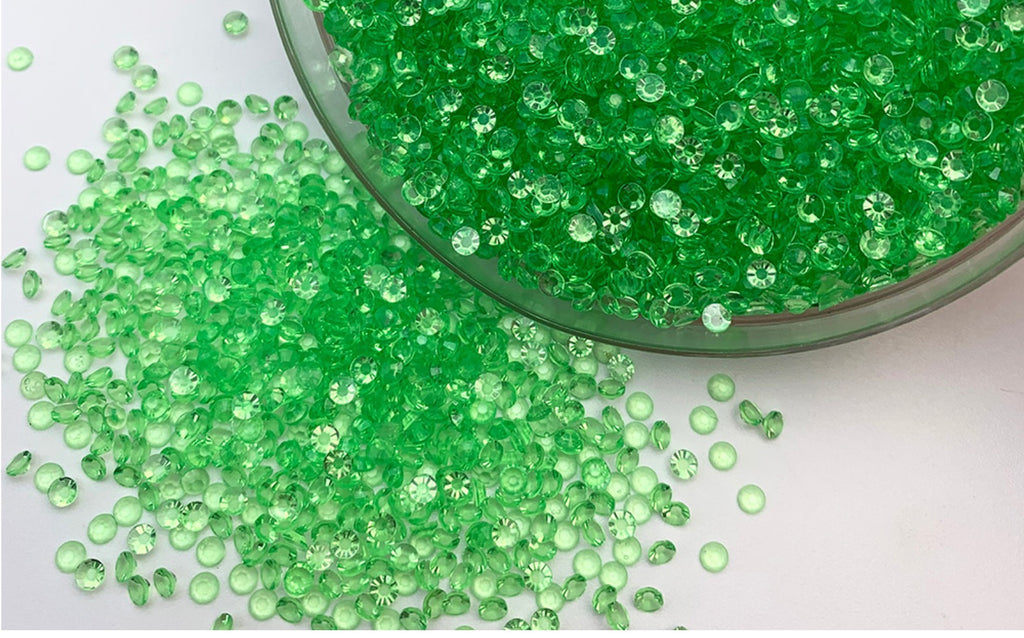 Glowing Rhinestones 3mm  (Strong Luminous)