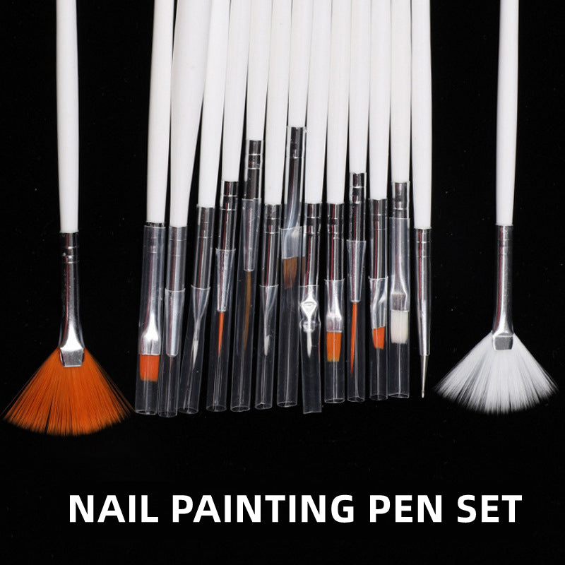 Nail Painting Pen Brush Set