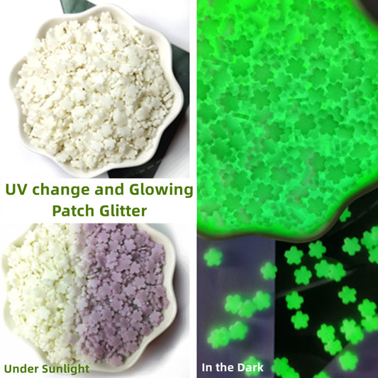 UV-Glowing Patch Glitter (Strong luminous and UV change)