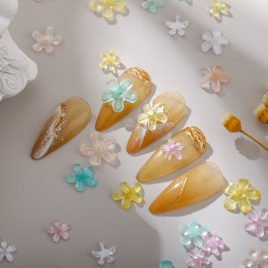 Little Flower Mini Resin Charms