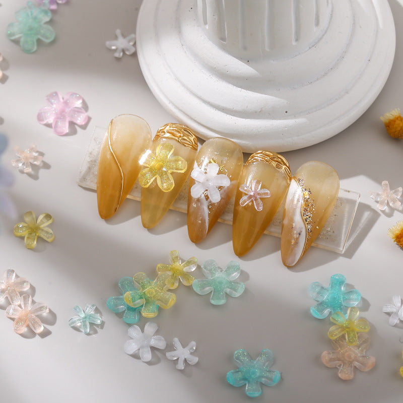 Little Flower Mini Resin Charms