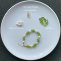 [Secret Garden] Natural Crystal Bracelet strawberry crystal/peridot/garnet/amethyst