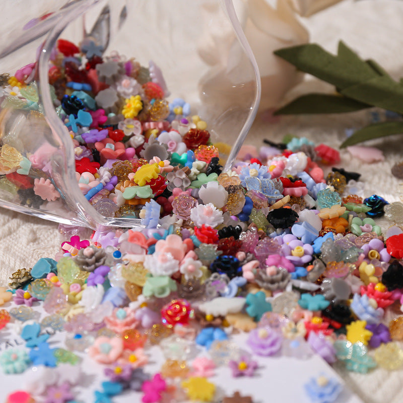 Secret Garden Mixed Flower Charms