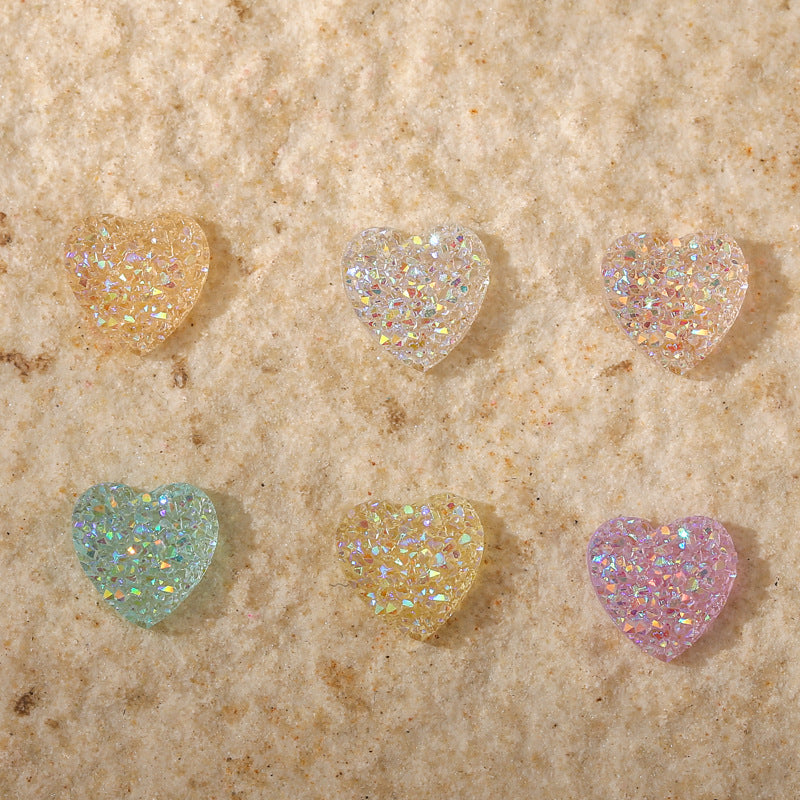 Candy Love shape Charms  (Slight Luminous)