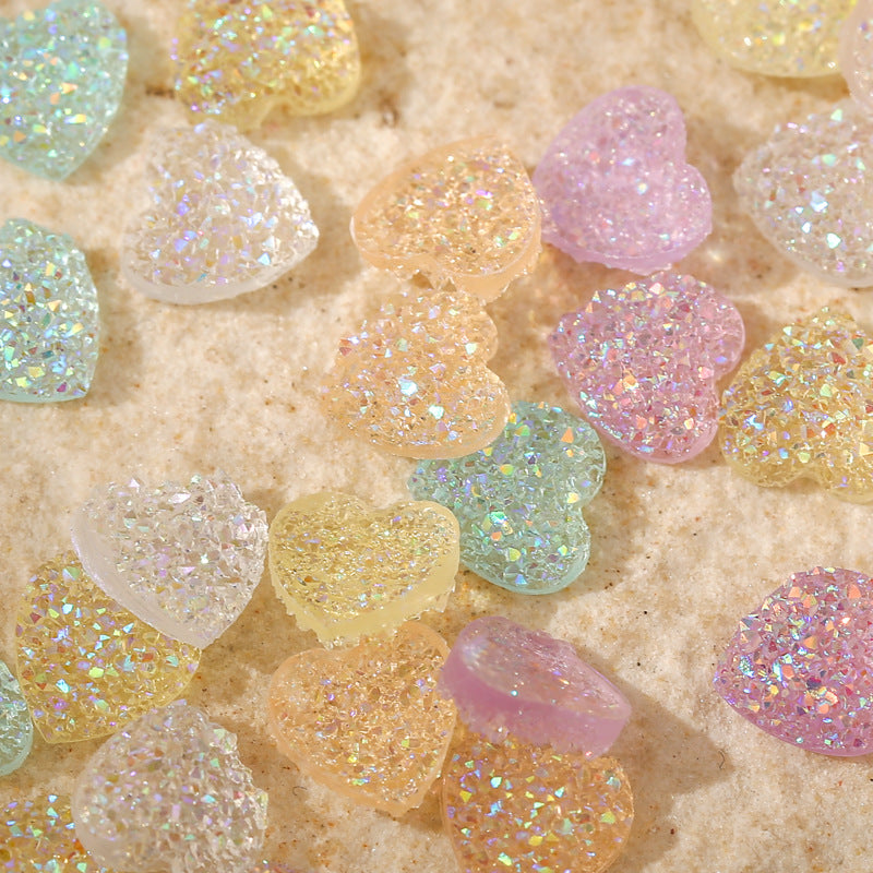 Candy Love shape Charms  (Slight Luminous)