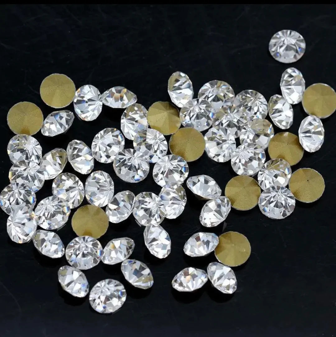 Round Crystal Rhinestones (Not Luminous)